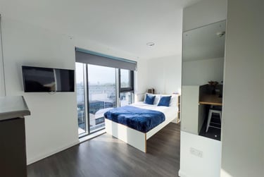 1 bed studio, North Hanover Street, Glasgow, G40PY - Image 6